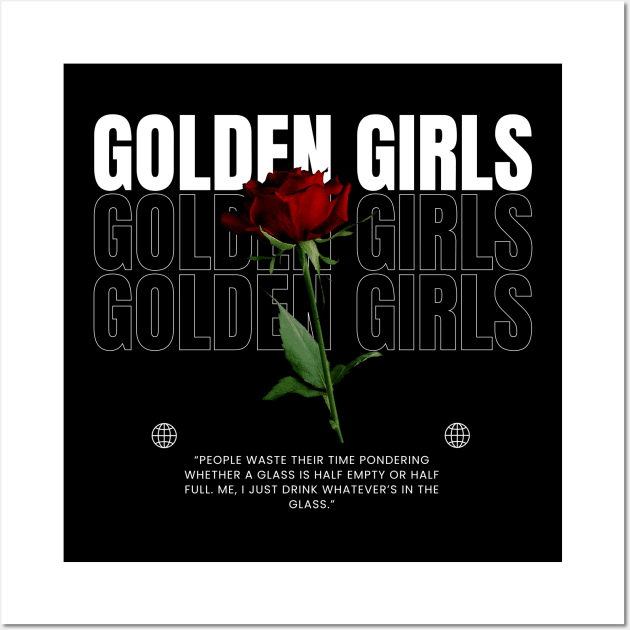 Golden Girls // Flower Wall Art by TOY MACHINE 